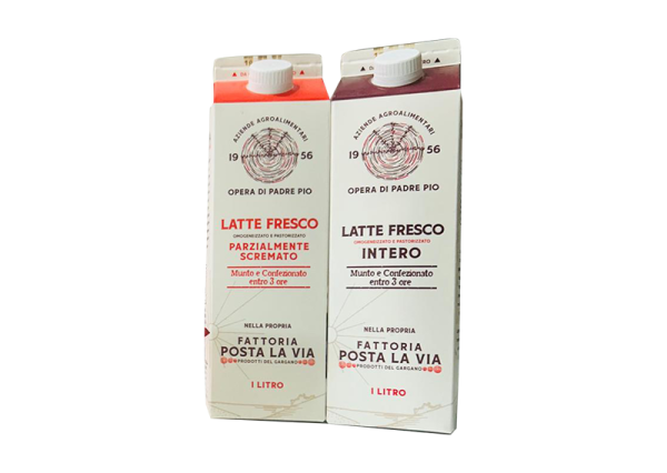 Latte fresco pastorizzato intero - 1 Litro
